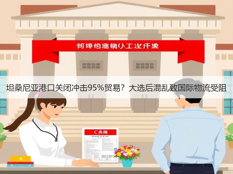 坦桑尼亚港口关闭冲击95%贸易?大选后混乱致国际物流受阻 坦桑尼亚港口关闭冲击95%贸易?大选后混乱致国际物流受阻