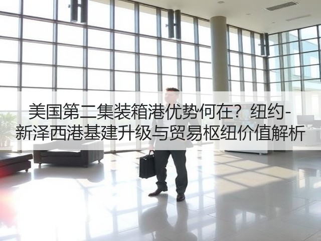 美国第二集装箱港优势何在?纽约-新泽西港基建升级与贸易枢纽价值解析(图1) 美国第二集装箱港优势何在?纽约-新泽西港基建升级与贸易枢纽价值解析(图1)