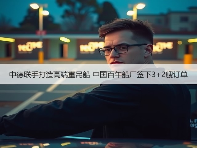中德联手打造高端重吊船 中国百年船厂签下3+2艘订单(图3) 中德联手打造高端重吊船 中国百年船厂签下3+2艘订单(图3)