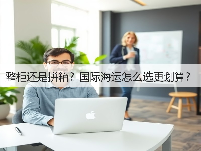 整柜还是拼箱？国际海运怎么选更划算？