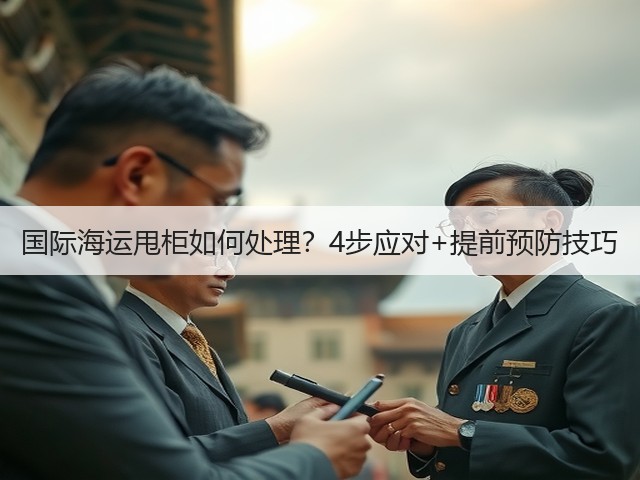 国际海运甩柜如何处理？4步应对+提前预防技巧(图3)