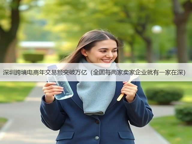 深圳跨境电商年交易额突破万亿(全国每两家卖家企业就有一家在深)(图3) 深圳跨境电商年交易额突破万亿(全国每两家卖家企业就有一家在深)(图3)
