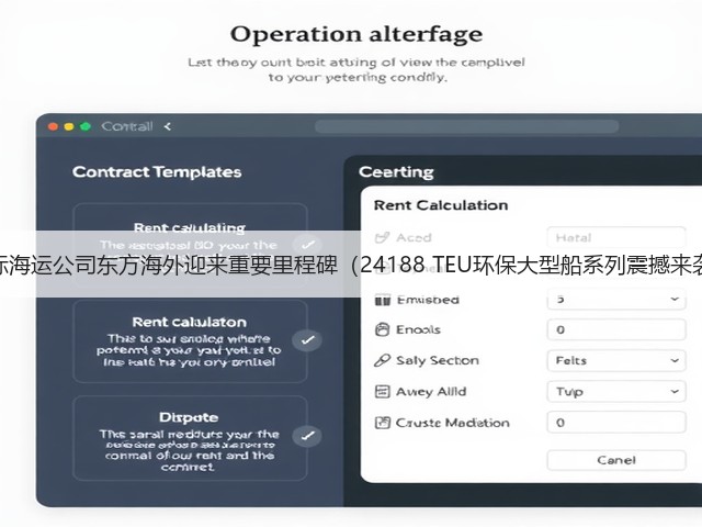 国际海运公司东方海外迎来重要里程碑（24188 TEU环保大型船系列震撼来袭）(图2)