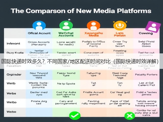 国际快递时效多久?不同国家/地区配送时间对比(国际快递时效详解)(图2) 国际快递时效多久?不同国家/地区配送时间对比(国际快递时效详解)(图2)