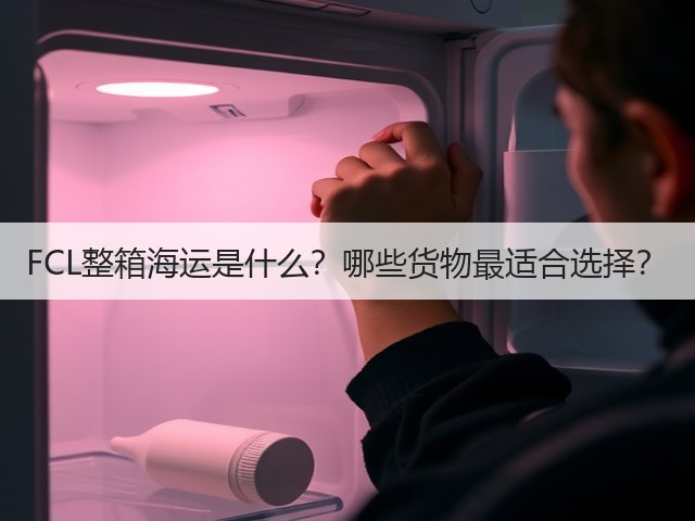 FCL整箱海运是什么?哪些货物最适合选择?(图2) FCL整箱海运是什么?哪些货物最适合选择?(图2)