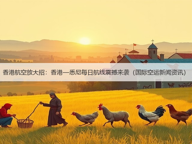 香港航空放大招:香港—悉尼每日航线震撼来袭(国际空运新闻资讯)(图2) 香港航空放大招:香港—悉尼每日航线震撼来袭(国际空运新闻资讯)(图2)