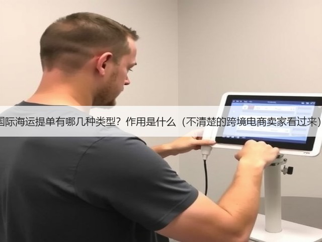 国际海运提单有哪几种类型？作用是什么（不清楚的跨境电商卖家看过来）(图1)