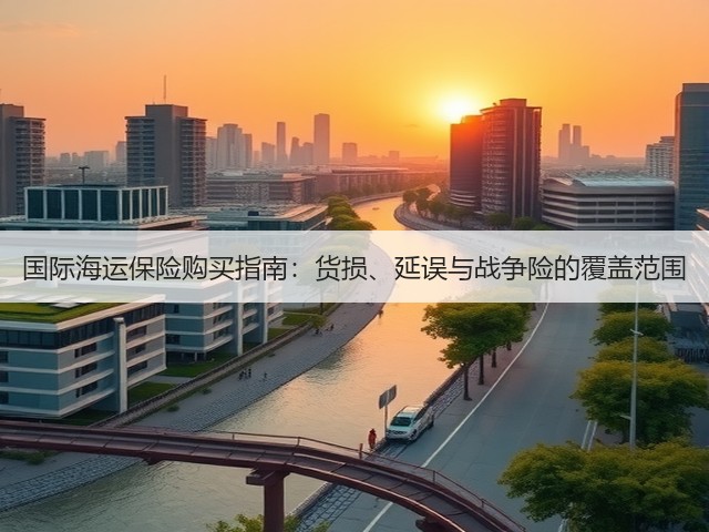 国际海运保险购买指南:货损、延误与战争险的覆盖范围(图1) 国际海运保险购买指南:货损、延误与战争险的覆盖范围(图1)