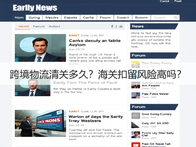 跨境物流清关多久?海关扣留风险高吗?(图2) 跨境物流清关多久?海关扣留风险高吗?(图2)