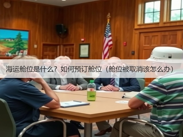 海运舱位是什么？如何预订舱位（舱位被取消该怎么办）(图3)