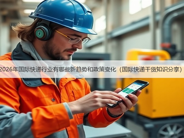 2026年国际快递行业有哪些新趋势和政策变化(国际快递干货知识分享)(图2) 2026年国际快递行业有哪些新趋势和政策变化(国际快递干货知识分享)(图2)