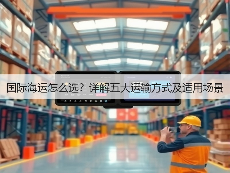 国际海运怎么选?详解五大运输方式及适用场景 国际海运怎么选?详解五大运输方式及适用场景
