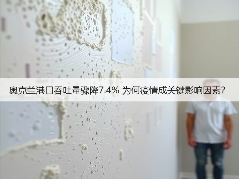 奥克兰港口吞吐量骤降7.4% 为何疫情成关键影响因素？