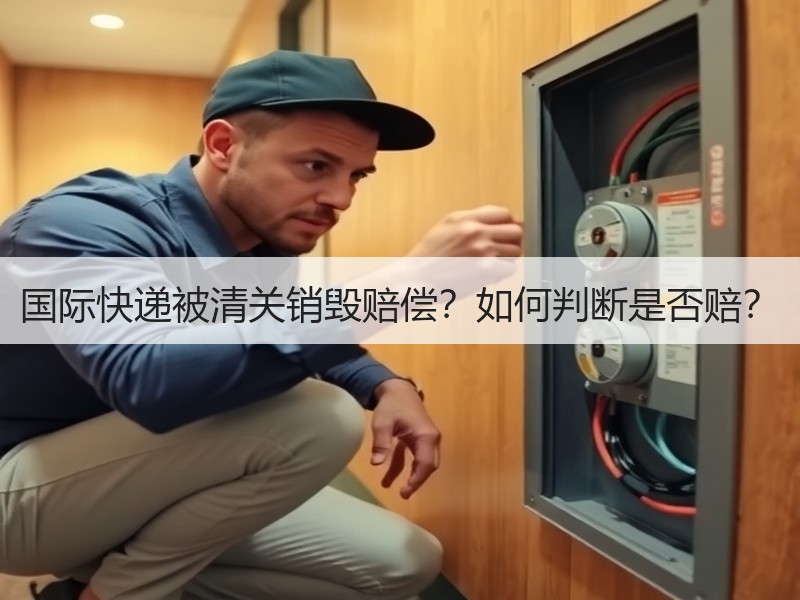 国际快递被清关销毁赔偿？如何判断是否赔？