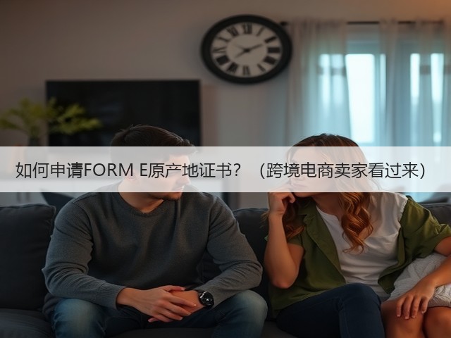 如何申请FORM E原产地证书?(跨境电商卖家看过来)(图2) 如何申请FORM E原产地证书?(跨境电商卖家看过来)(图2)