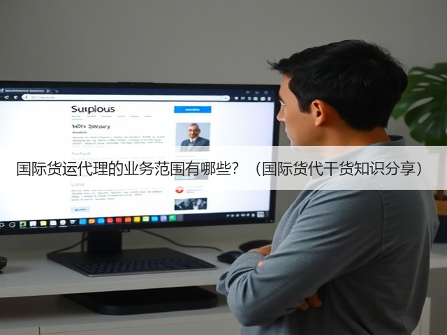 国际货运代理的业务范围有哪些?(国际货代干货知识分享)(图1) 国际货运代理的业务范围有哪些?(国际货代干货知识分享)(图1)