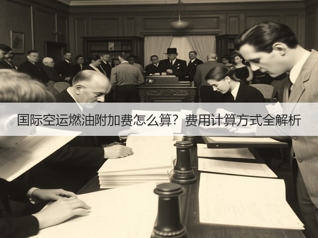 国际空运燃油附加费怎么算？费用计算方式全解析(图3)