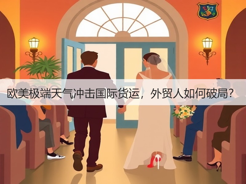 欧美极端天气冲击国际货运,外贸人如何破局? 欧美极端天气冲击国际货运,外贸人如何破局?