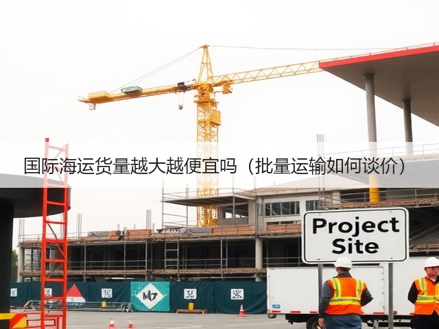 国际海运货量越大越便宜吗（批量运输如何谈价）(图2)