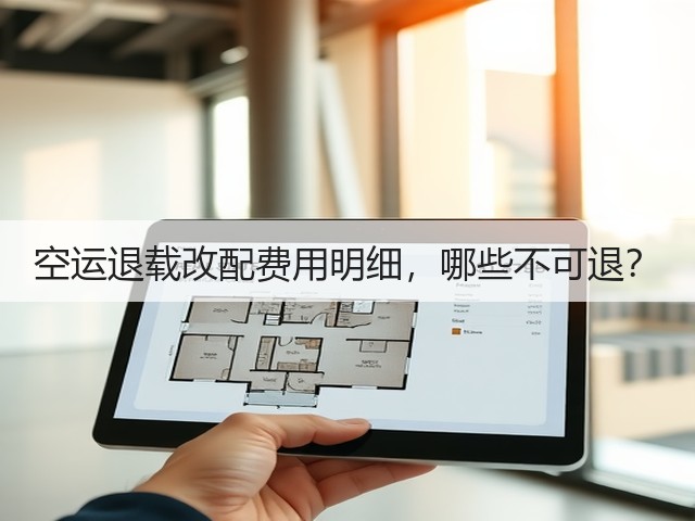 空运退载改配费用明细,哪些不可退?(图1) 空运退载改配费用明细,哪些不可退?(图1)
