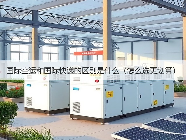 国际空运和国际快递的区别是什么（怎么选更划算）(图3)