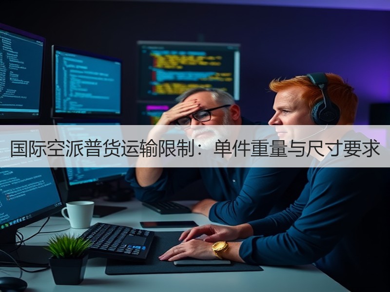国际空派普货运输限制：单件重量与尺寸要求