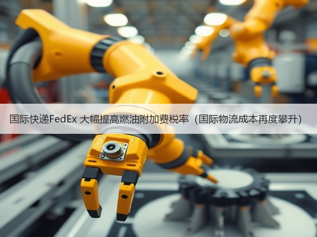 国际快递FedEx 大幅提高燃油附加费税率(国际物流成本再度攀升)(图1) 国际快递FedEx 大幅提高燃油附加费税率(国际物流成本再度攀升)(图1)