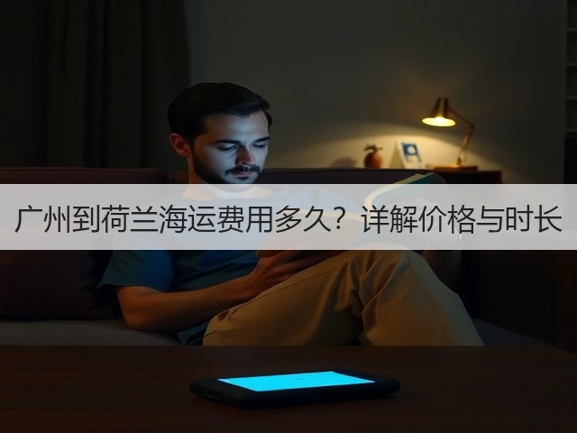 广州到荷兰海运费用多久?详解价格与时长(图1) 广州到荷兰海运费用多久?详解价格与时长(图1)