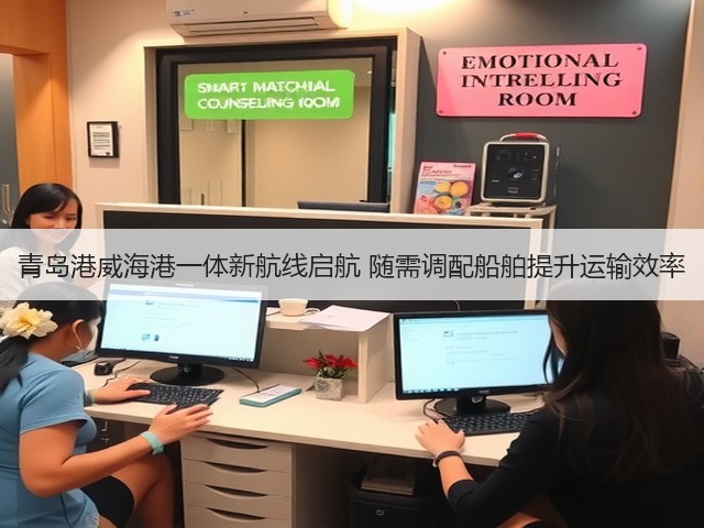 青岛港威海港一体新航线启航 随需调配船舶提升运输效率(图1) 青岛港威海港一体新航线启航 随需调配船舶提升运输效率(图1)
