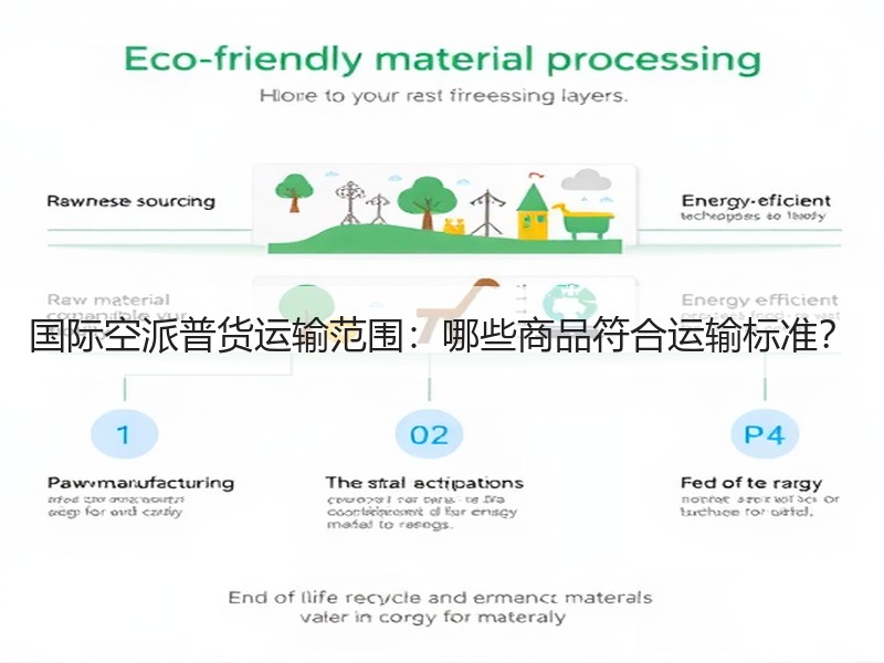 国际空派普货运输范围：哪些商品符合运输标准？