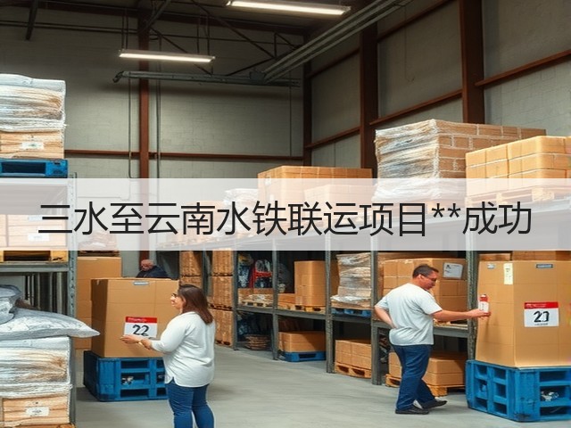 三水至云南水铁联运项目**成功(图1)