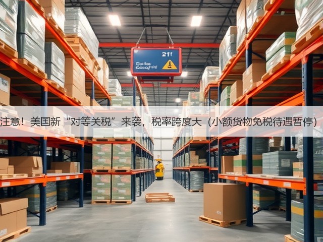 注意!美国新“对等关税”来袭,税率跨度大(小额货物免税待遇暂停)(图1) 注意!美国新“对等关税”来袭,税率跨度大(小额货物免税待遇暂停)(图1)