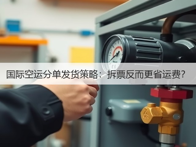 国际空运分单发货策略：拆票反而更省运费？(图1)