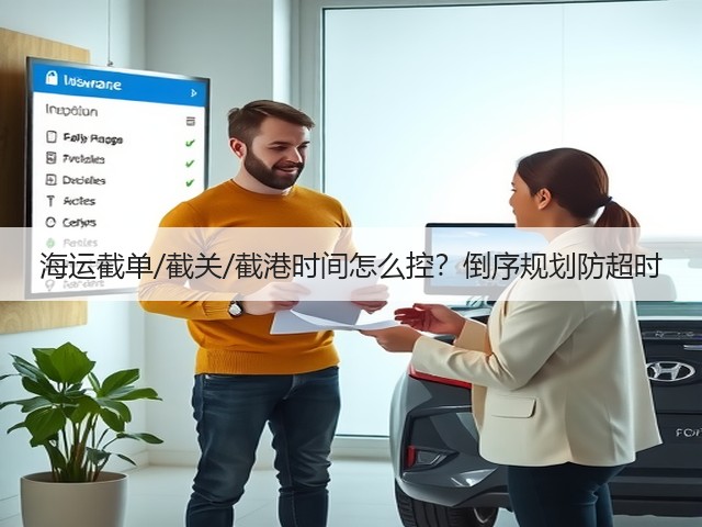 海运截单/截关/截港时间怎么控?倒序规划防超时(图2) 海运截单/截关/截港时间怎么控?倒序规划防超时(图2)