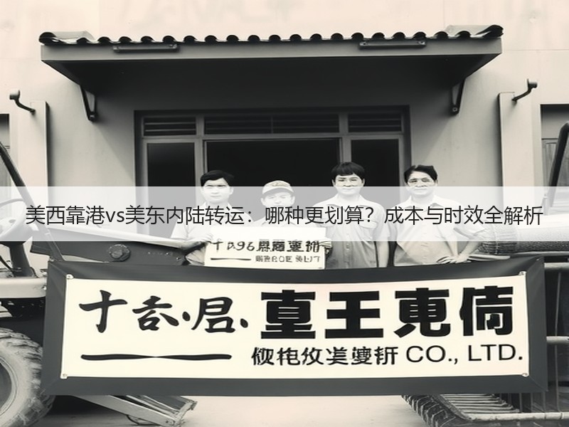 美西靠港vs美东内陆转运:哪种更划算?成本与时效全解析 美西靠港vs美东内陆转运:哪种更划算?成本与时效全解析