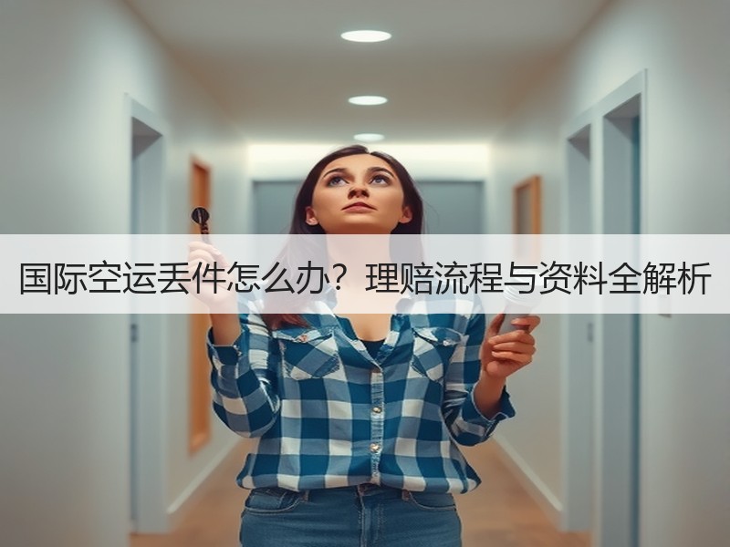 国际空运丢件怎么办？理赔流程与资料全解析