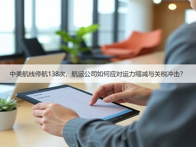 中美航线停航138次,航运公司如何应对运力缩减与关税冲击? 中美航线停航138次,航运公司如何应对运力缩减与关税冲击?