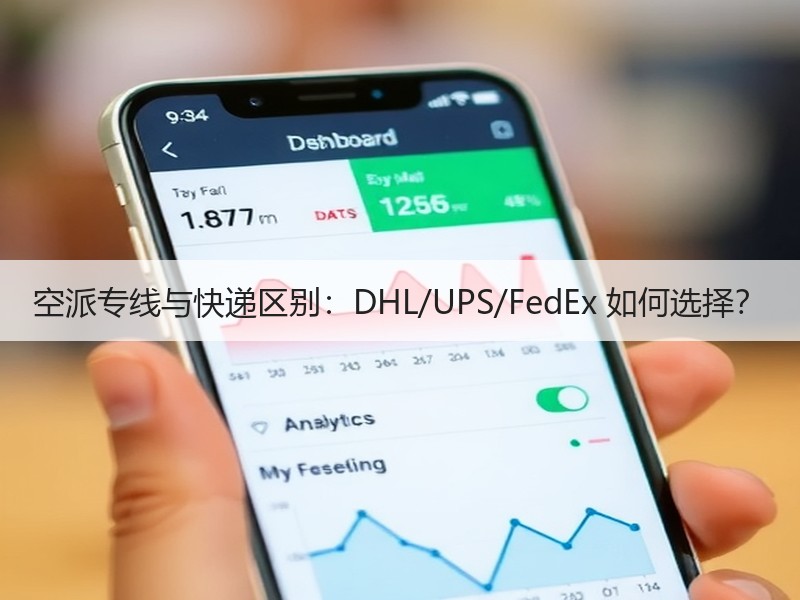 空派专线与快递区别：DHL/UPS/FedEx 如何选择？