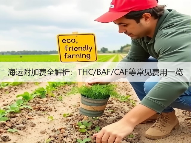 海运附加费全解析：THC/BAF/CAF等常见费用一览(图1)