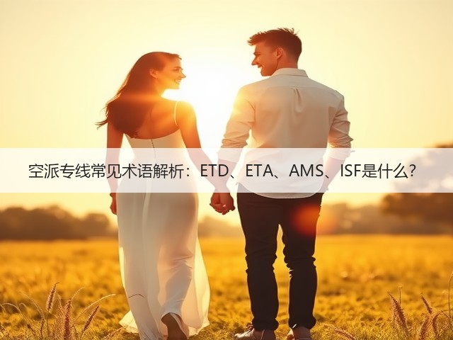 空派专线常见术语解析:ETD、ETA、AMS、ISF是什么?(图3) 空派专线常见术语解析:ETD、ETA、AMS、ISF是什么?(图3)