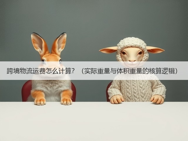 跨境物流运费怎么计算？（实际重量与体积重量的核算逻辑）(图2)