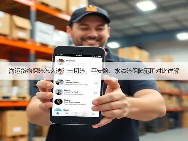 海运货物保险怎么选?一切险、平安险、水渍险保障范围对比详解(图1) 海运货物保险怎么选?一切险、平安险、水渍险保障范围对比详解(图1)