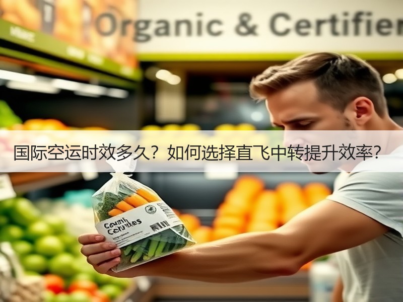 国际空运时效多久？如何选择直飞中转提升效率？