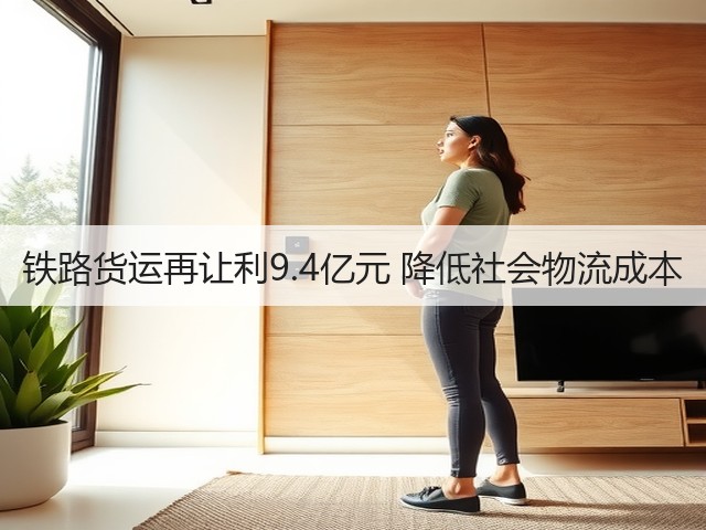 铁路货运再让利9.4亿元 降低社会物流成本(图1)