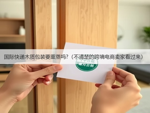 国际快递木质包装要熏蒸吗?(不清楚的跨境电商卖家看过来)(图1) 国际快递木质包装要熏蒸吗?(不清楚的跨境电商卖家看过来)(图1)