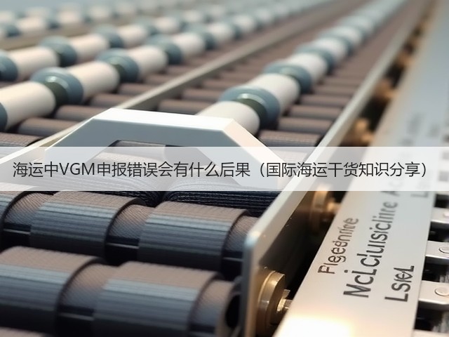 海运中VGM申报错误会有什么后果（国际海运干货知识分享）(图1)
