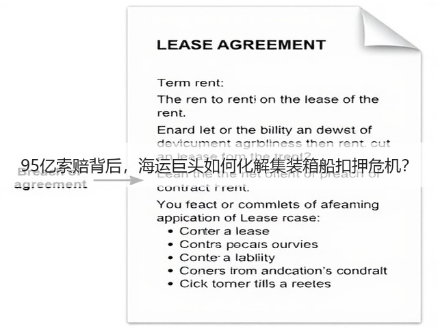 95亿索赔背后，海运巨头如何化解集装箱船扣押危机？(图2)