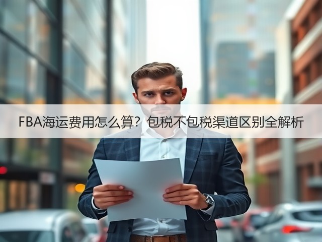 FBA海运费用怎么算?包税不包税渠道区别全解析(图1) FBA海运费用怎么算?包税不包税渠道区别全解析(图1)