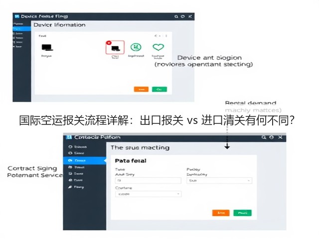 国际空运报关流程详解:出口报关 vs 进口清关有何不同?(图2) 国际空运报关流程详解:出口报关 vs 进口清关有何不同?(图2)