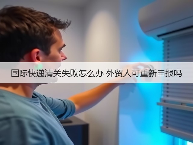 国际快递清关失败怎么办 外贸人可重新申报吗(图3)